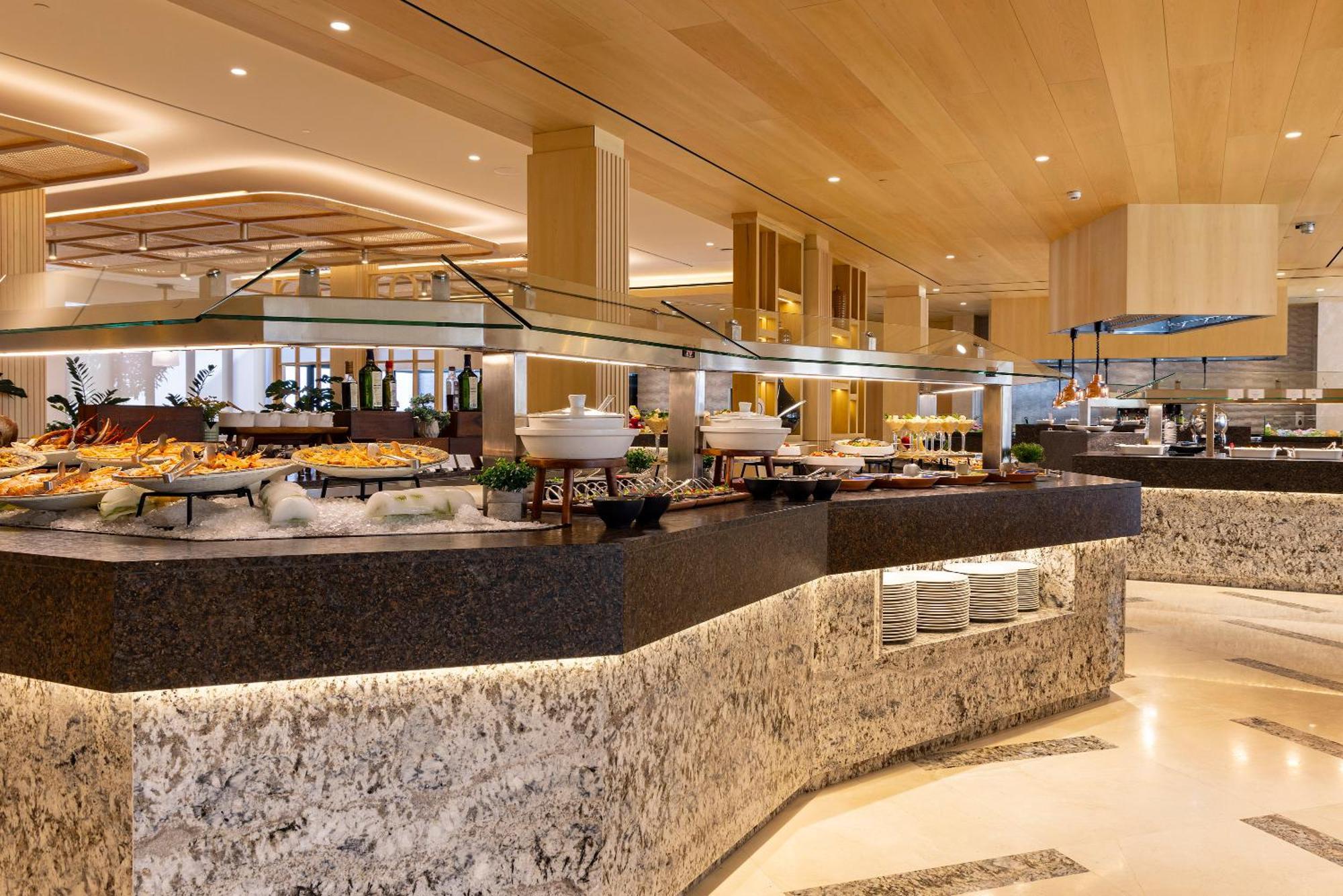 Hipotels Barrosa Palace & Spa 치클라나 데 라 프론테라 외부 사진 The buffet at the hotel